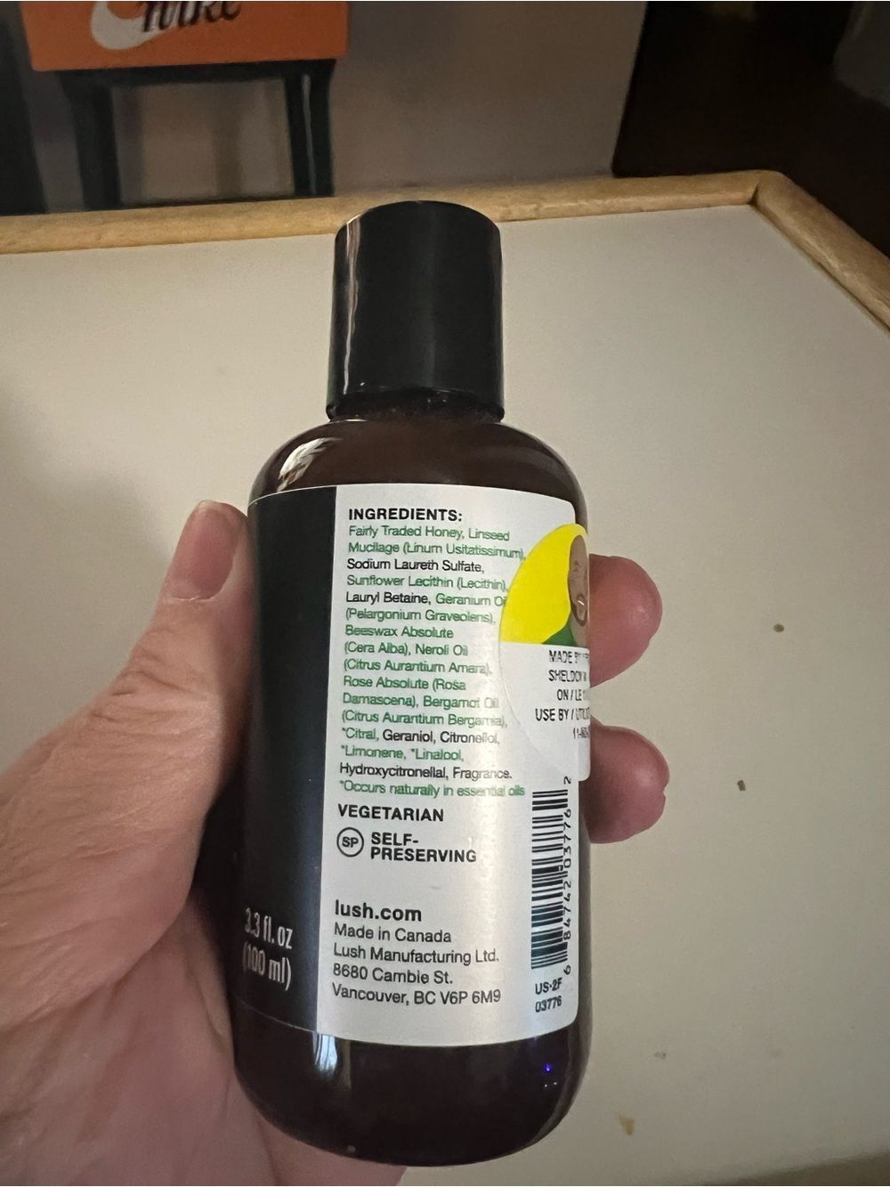 Lush Fairly Traded Honey Shampoo BRAND NEW/SEALED HYDRATING - Picture 3 of 7